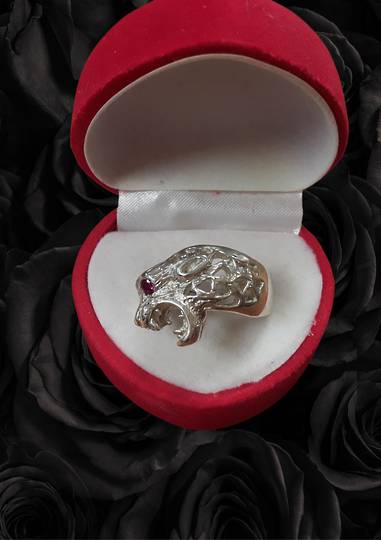 NZ Made Leopard Ring image 0